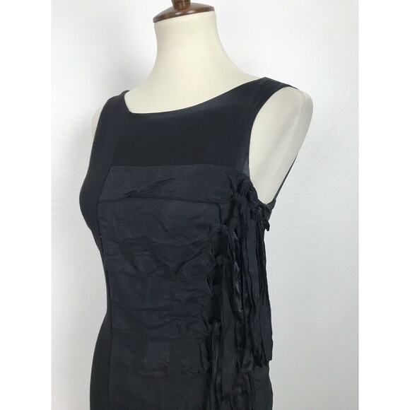 BCBGMaxAzria Bodycon Mini Sheath Dress Silk Stretch - Picture 6 of 11